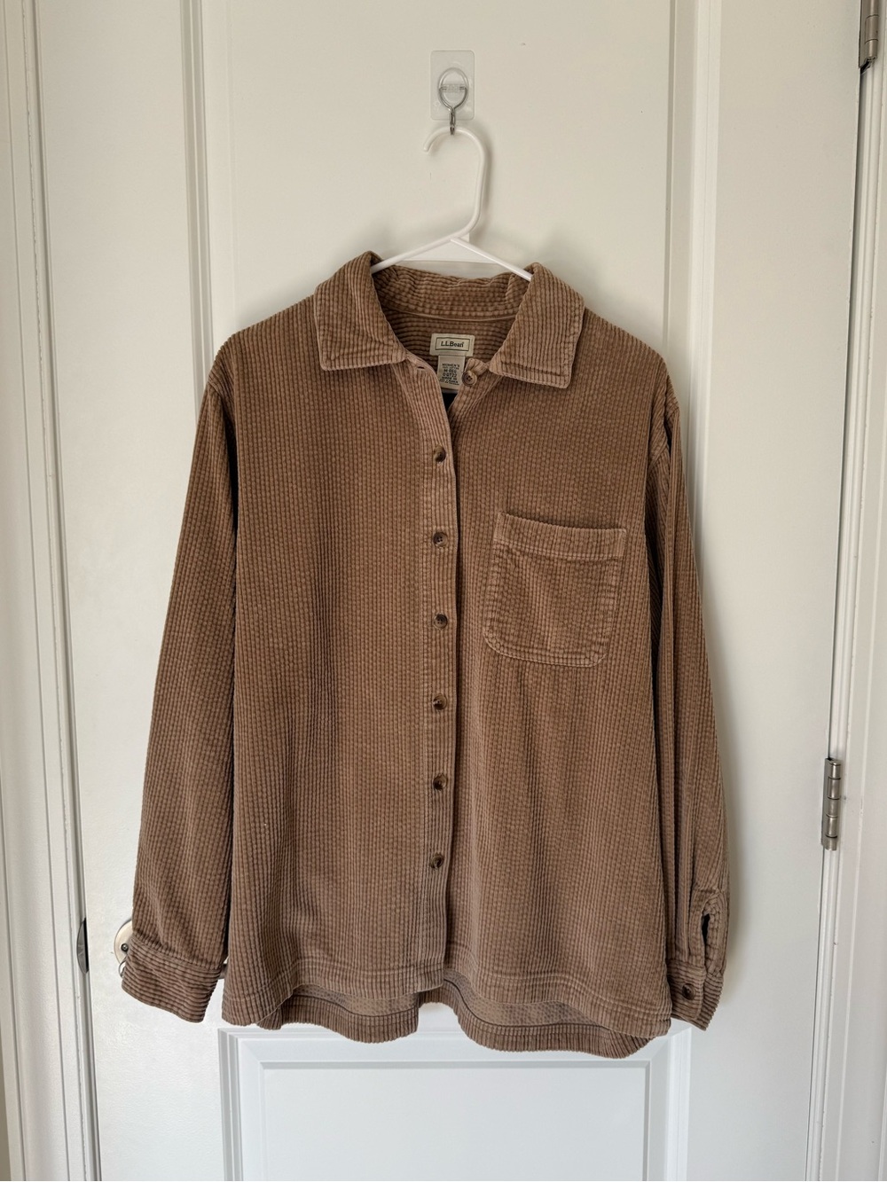 Vintage L.L. Bean Women’s Corduroy Button-Up Shirt